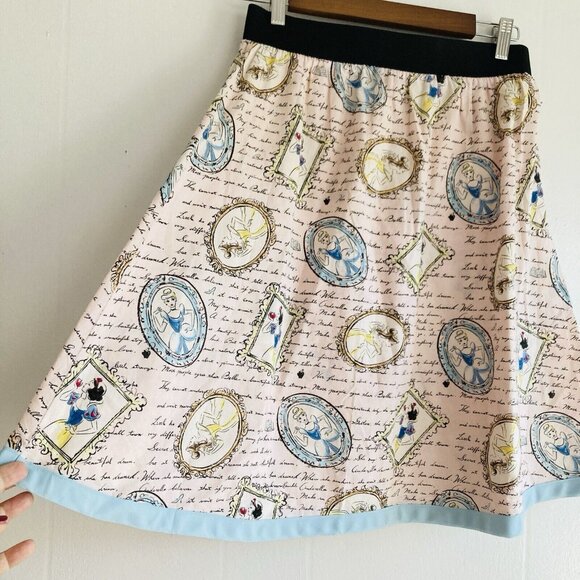 Unbranded Dresses & Skirts - Cosplay Skirt Cinderella Snow White Princesses Print Handmade Hi Stretch 28”